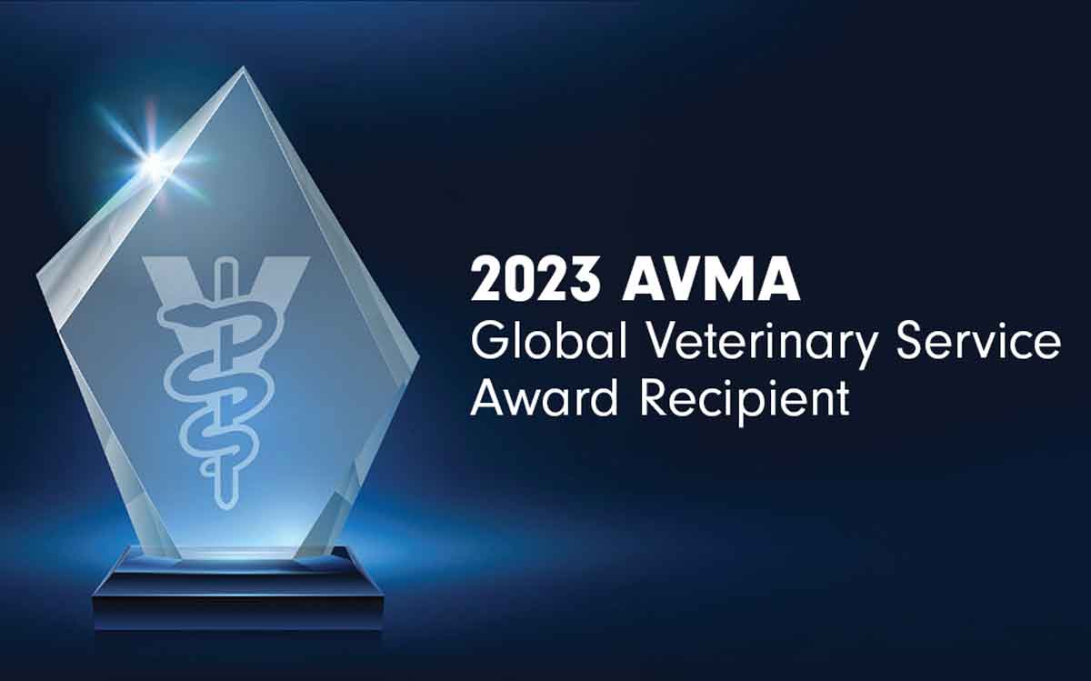 2023 AVMA Global Veterinary Service Award Recipient